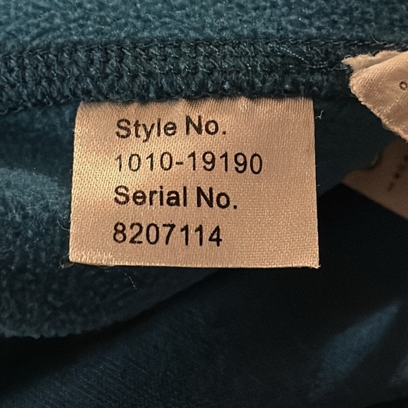 Mammut‎ Teal Blue Borah Fleece Asymmetrical Jacket Women’s Small 1010-19190 - Picture 12 of 12